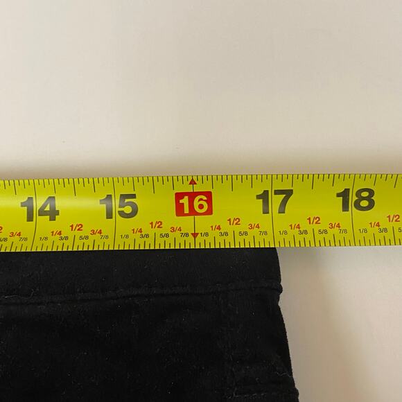 Buffalo David Bitton Women's Marvel Velvet Mid Rise Stretch Skinny Pant Size 12 - Picture 9 of 12